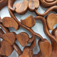 painel de madeira - árvores da vida Amor - 40cm