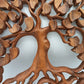 painel de madeira - árvores da vida Amor - 40cm