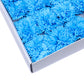 Flor de Sabão trabalhos manuais - cravos - Azul